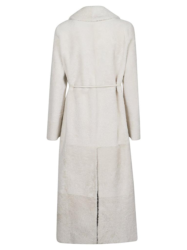 BLANCHA Blancha Double-Breasted Wrap Coat