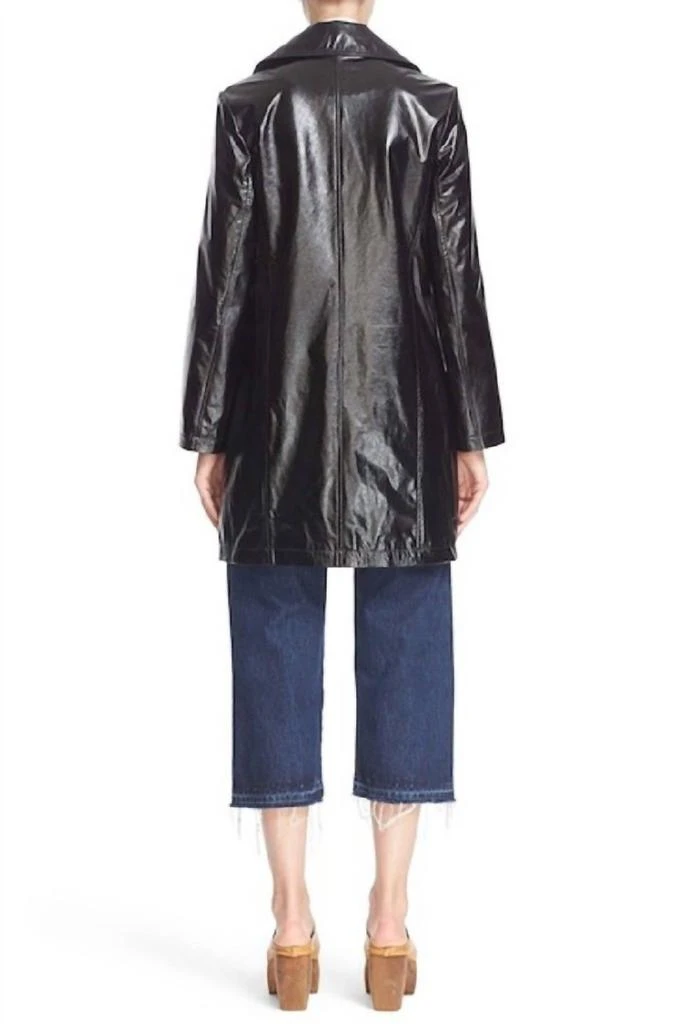 Simon Miller Simon Miller - Bowa Double Breasted Glossy Leather Jacket 8