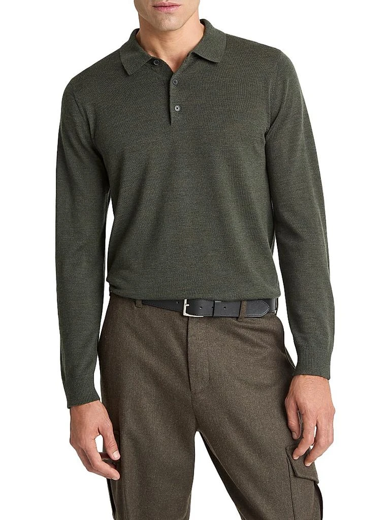 Vince Merino Wool Polo Sweater 1
