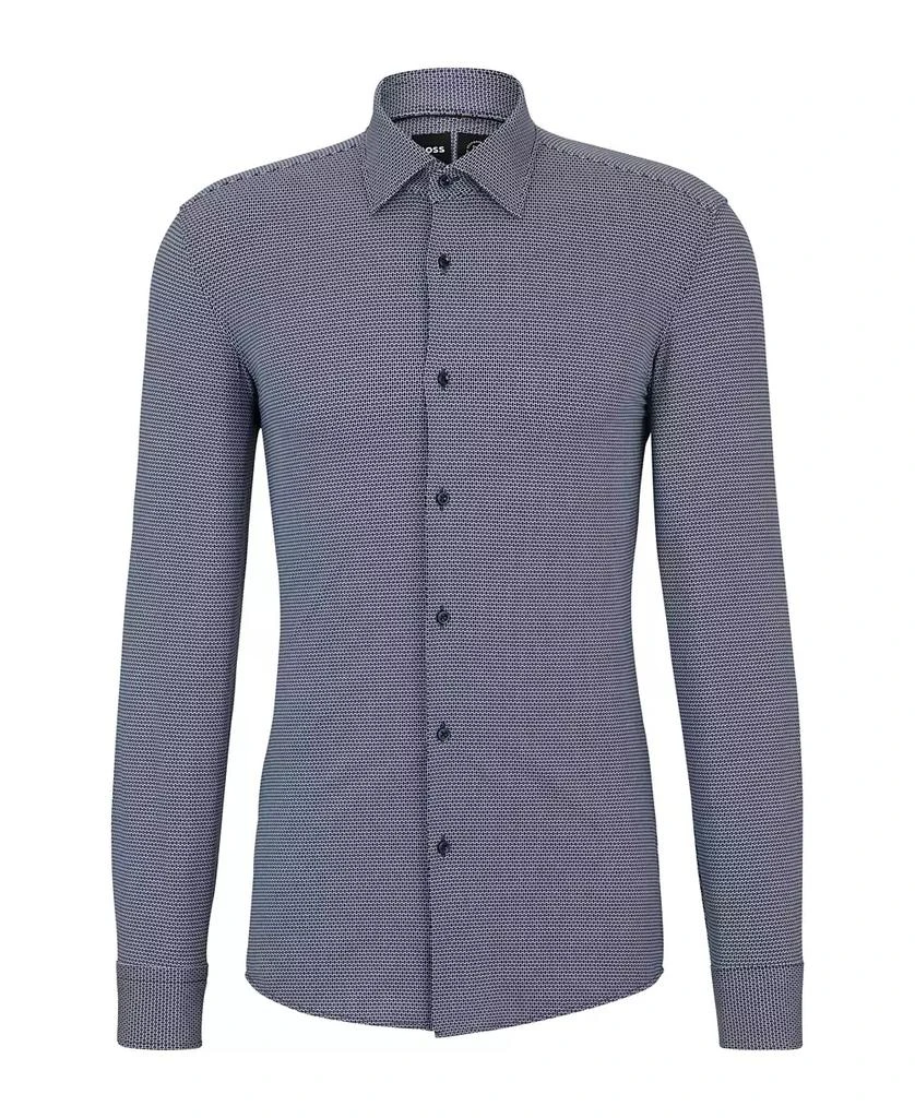 Hugo Boss Men's Performance-Stretch Slim-Fit Shirt 4