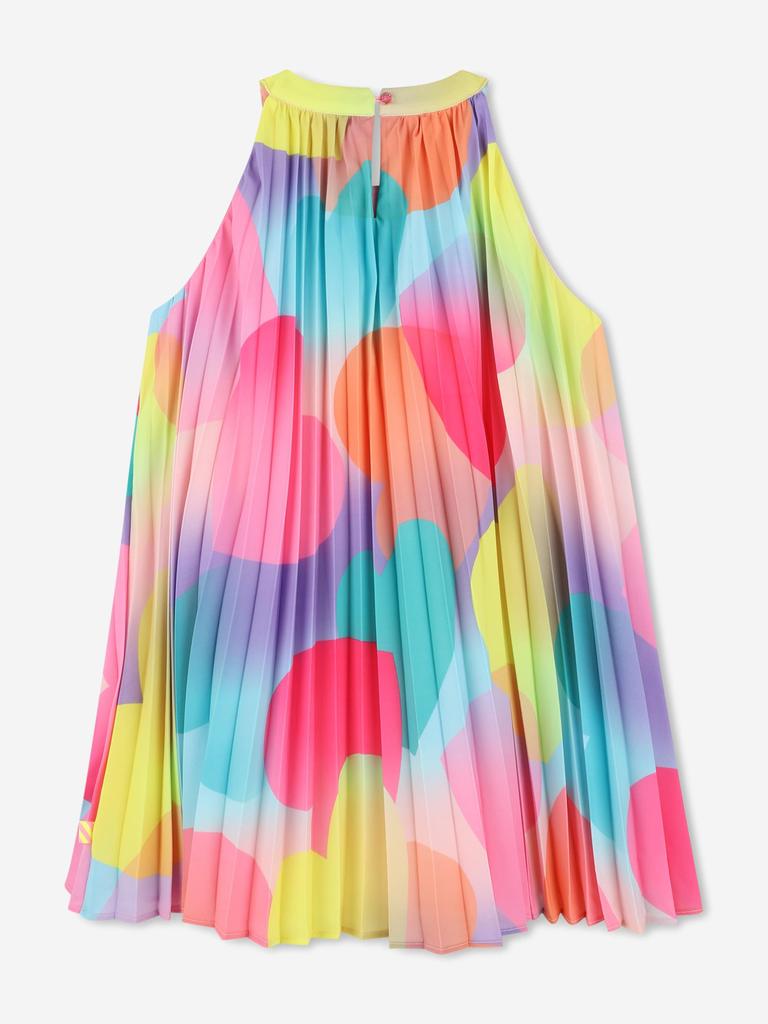 Billieblush Girls Pleated Heart Dress in Multicolour