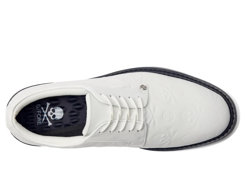 GFORE Gallivanter Debossed Skull & Ts Leather Golf Shoes