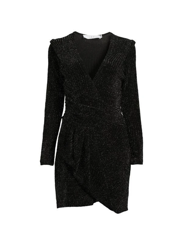 Shop Upwood Glitter Mini Faux Wrap Dress on Sale at BeyondStyle  Get 80%  Off Upwood Glitter Mini Faux Wrap Dress with Limited-Time Flash Deals,  Exclusive Discounts, and Special Offers. Enjoy Unbeatable