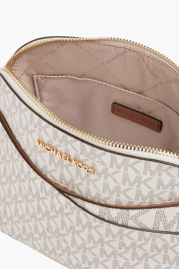 Michael Kors Jet Set logo-print coated canvas shoulder bag 5