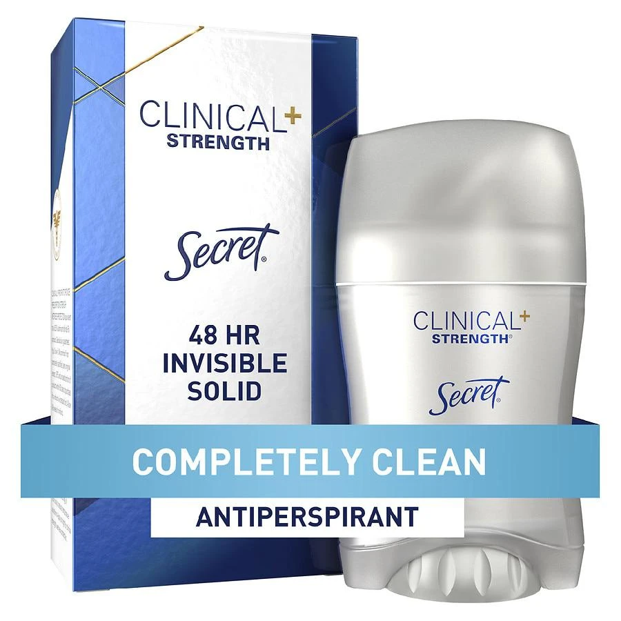 Secret Clinical Strength Invisible Solid Antiperspirant and Deodorant for Women Completely Clean 3