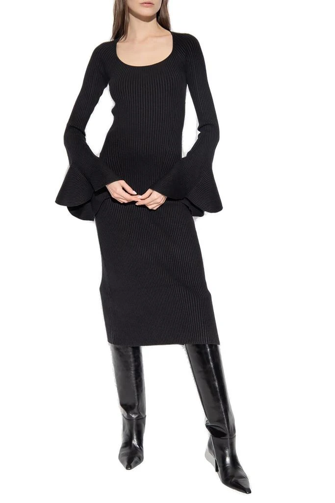 Proenza Schouler Proenza Schouler Fluted Rib Knit Dress 4