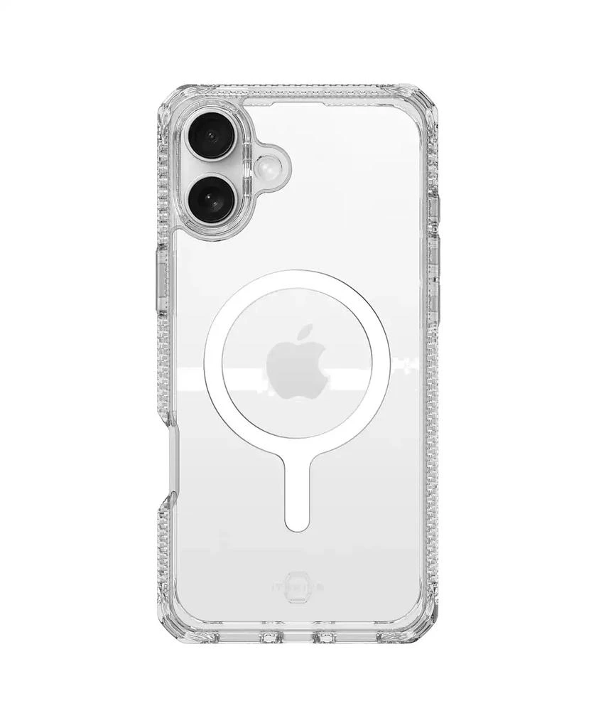 ITSkins Hybrid_R Clear MagSafe Case for Apple iPhone 16