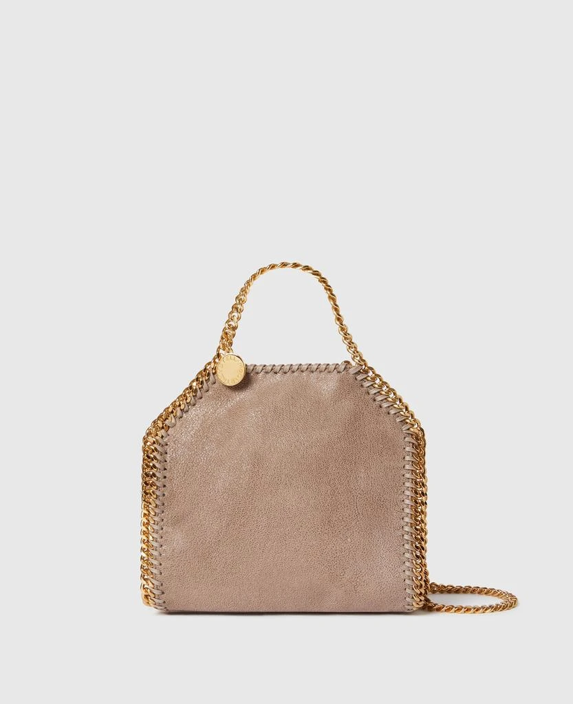 Stella McCartney Stella McCartney - Falabella Tiny Tote Bag, Woman, Moss 1