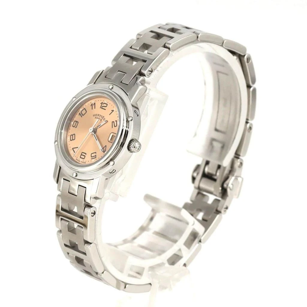 Hermes Stainless Steel Wristwatch (Pre-Owned) 2