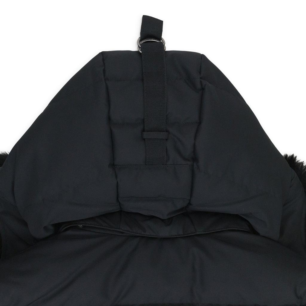 Moose Knuckles W CLOUD 3Q SH BLK W/BLK SH PUFFER JACKET