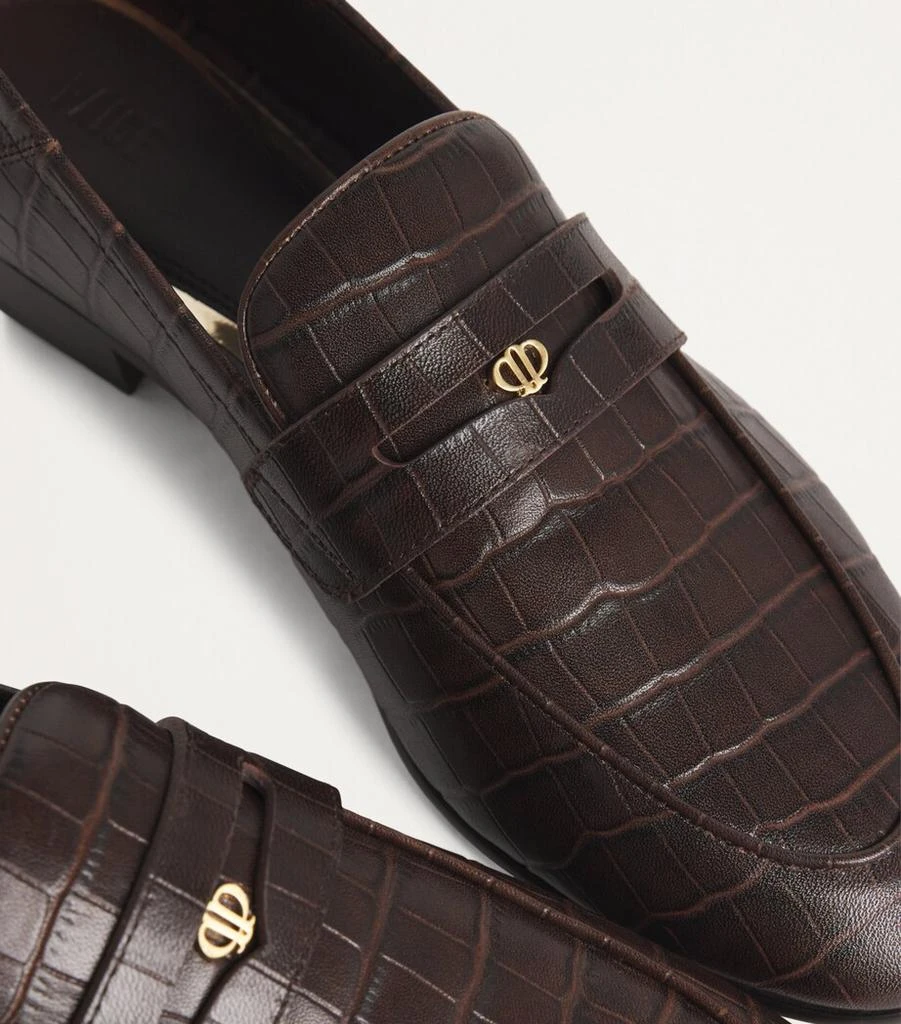 Paige Leather Macall Loafers 7