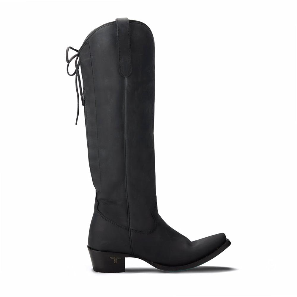 LANE Olivia Jane Corset Snip Toe Zippered Cowboy Boots