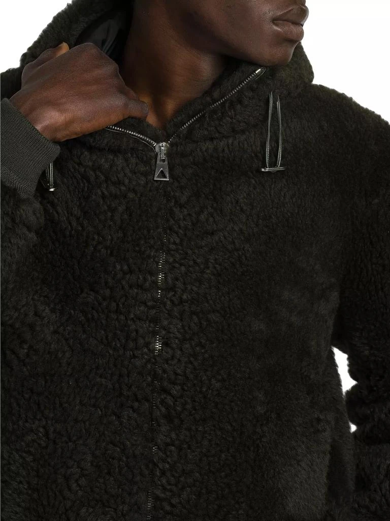 Bottega Veneta Shearling Hooded Jacket 6