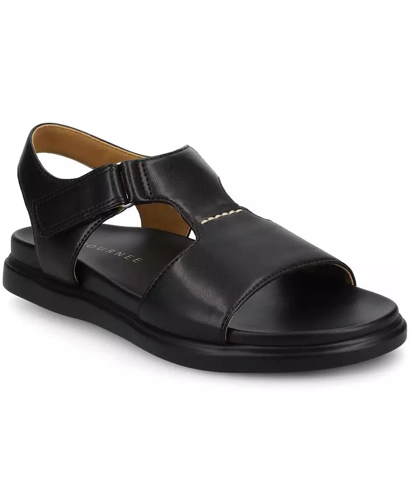 Journee Collection Women's Mira Footbed Flat Sandals 1