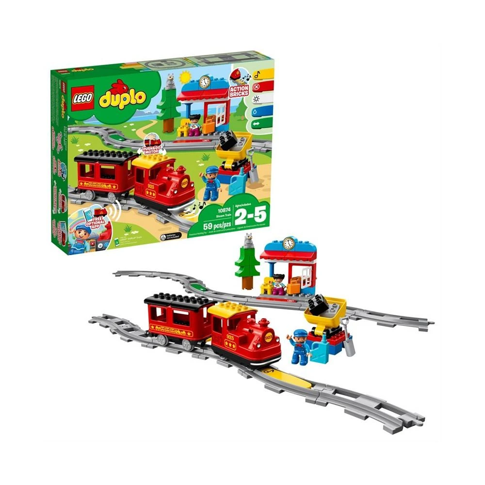 LEGO Duplo 10874 Town Steam Train Toy Building Set 1