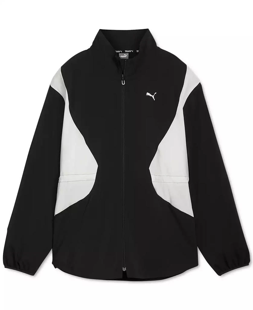 Puma Women's Active Colorblocked Training Woven Zip-Up Jacket 6