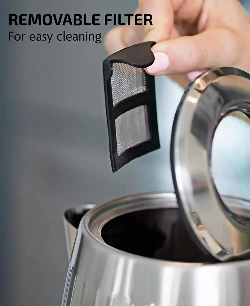 OVENTE Portable Stainless Steel Electric Kettle 5