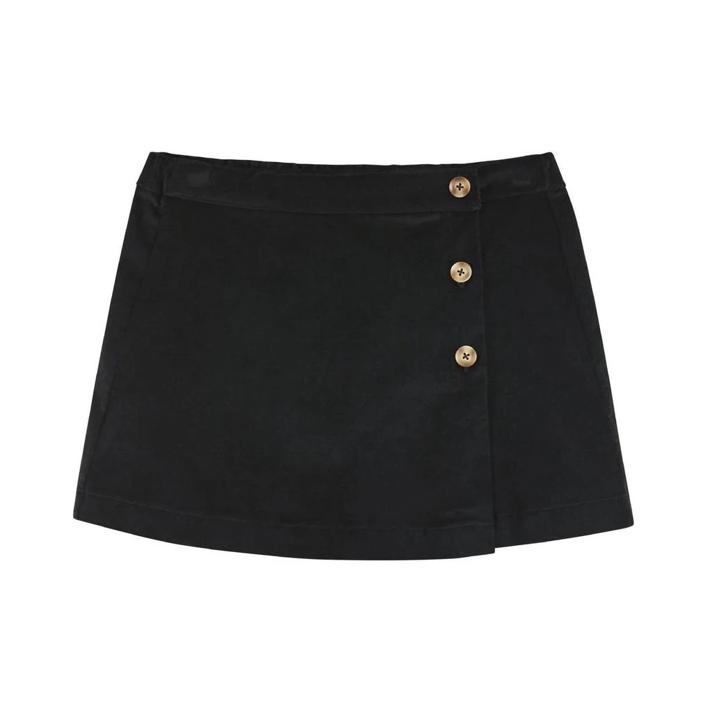 Andy & Evan Andy & Evan - Rib Knit Long Sleeve Top & Corduroy Skirt Set 4