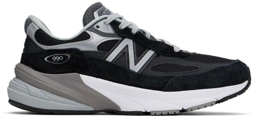 New Balance Black Made in USA 990v6 Sneakers