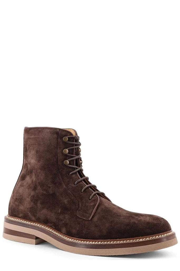 Brunello Cucinelli Brunello Cucinelli Lace-Up Ankle Boots 2