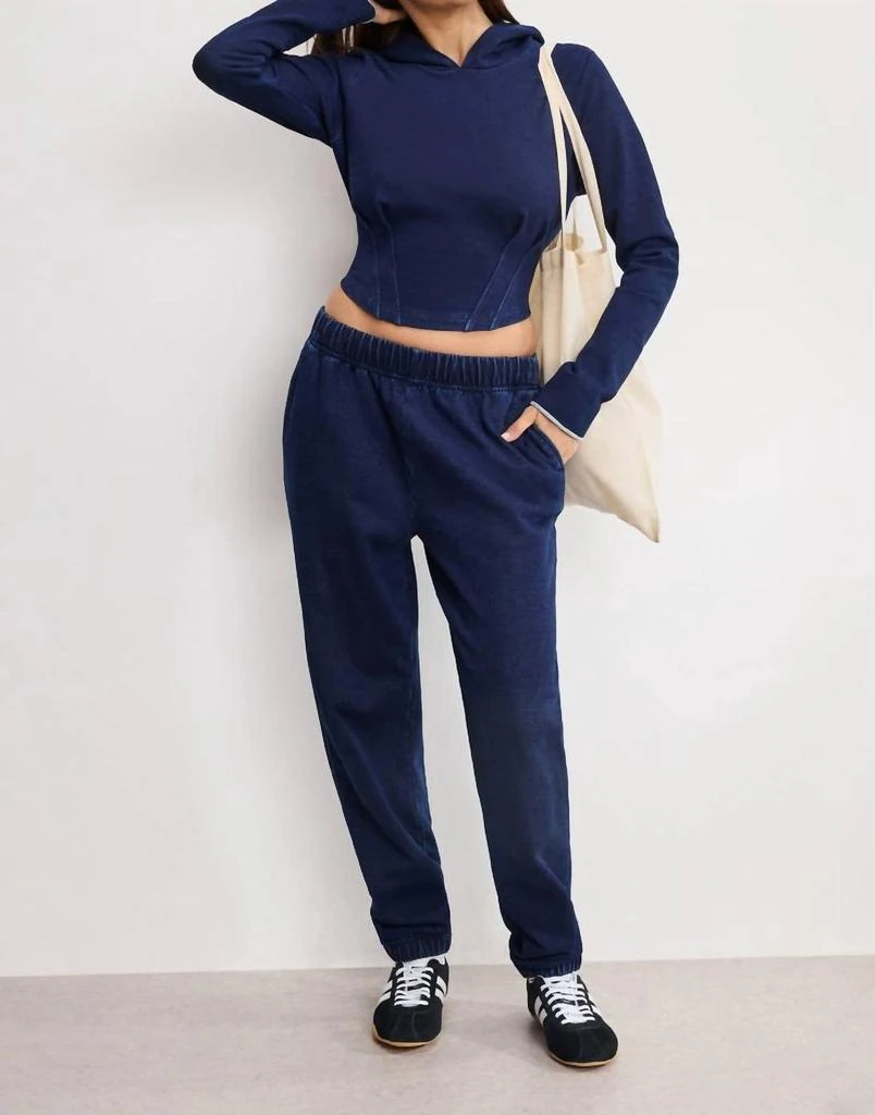 Good American Good American - Jeanius Boyfriend Sweatpants 4