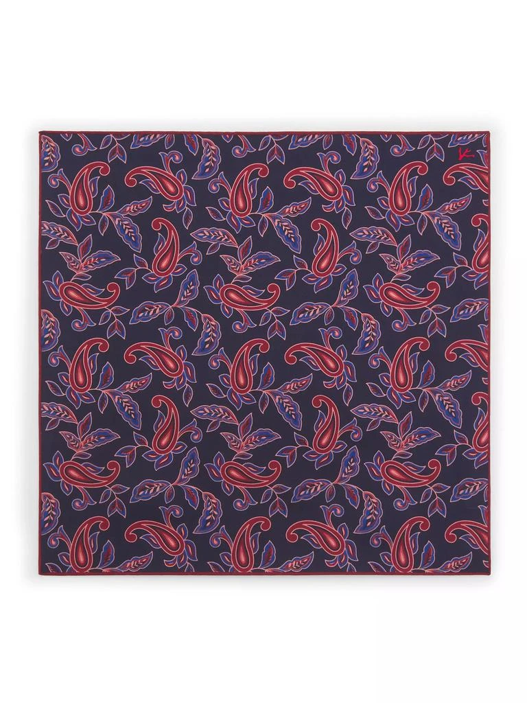 Isaia Silk Pocket Square 2