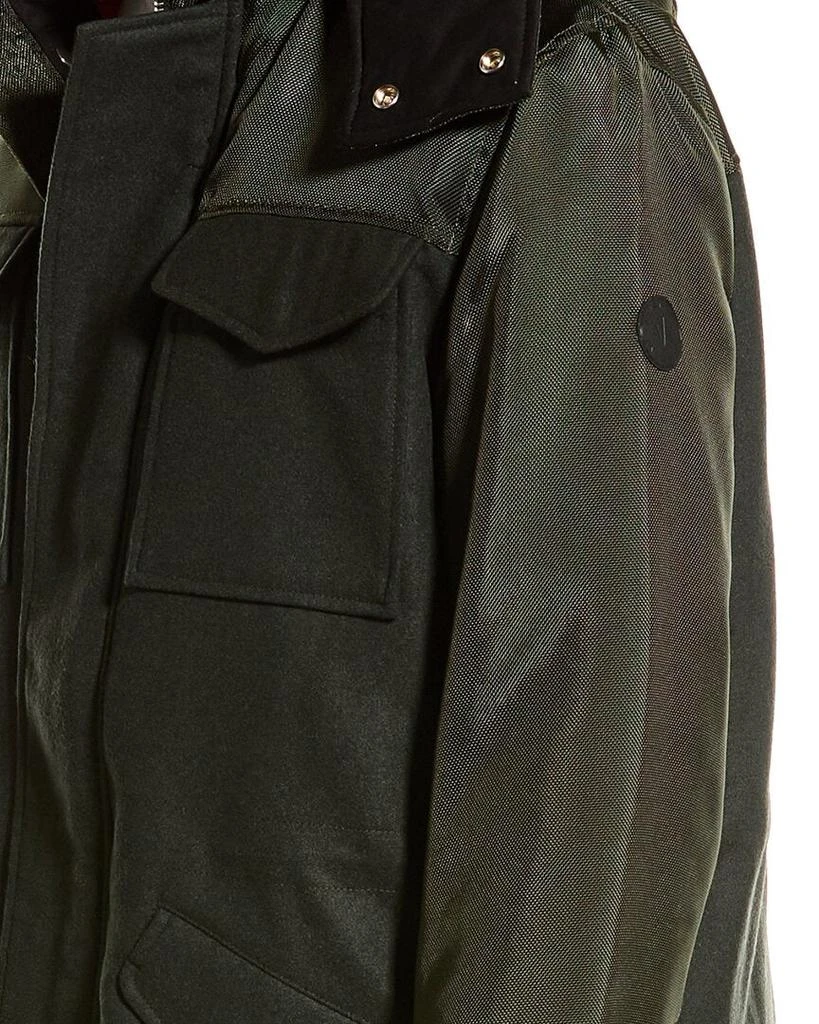 Armani Exchange Caban Wool-Blend Coat 4