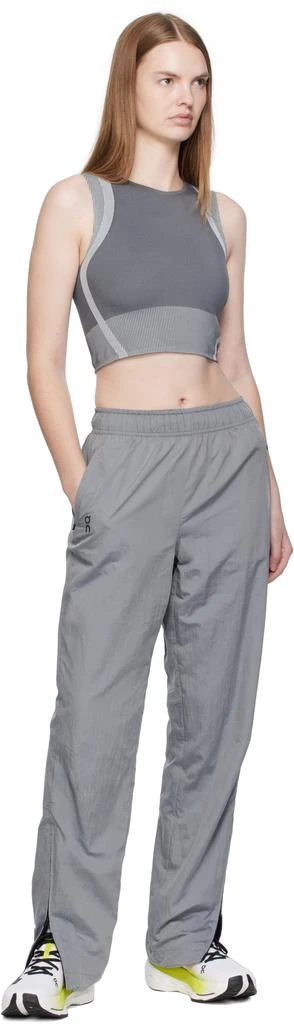 On Gray Court Track Pants 4