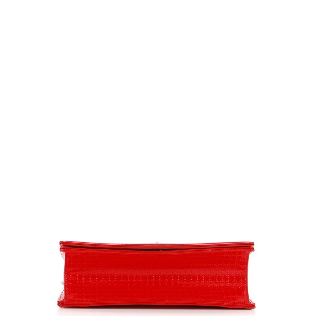 Dior Diorama Flap Bag Cannage Embossed Patent Medium 3