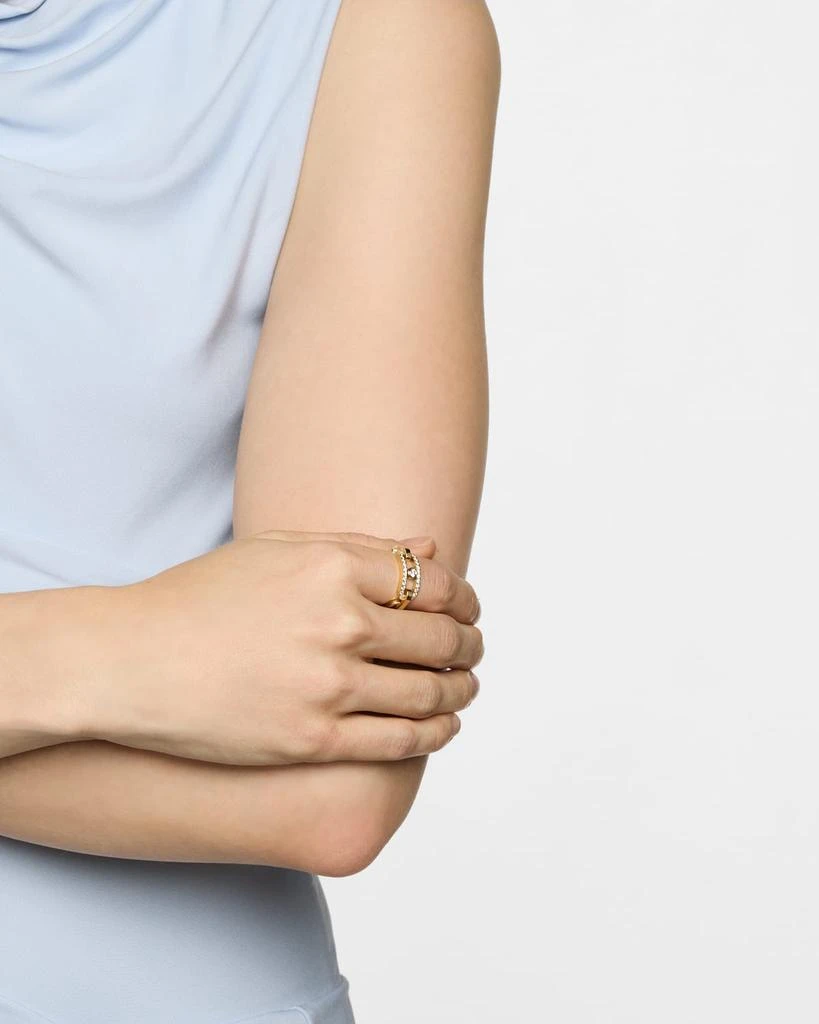 Messika MOVE LINK 18K YELLOW GOLD DIAMOND RING 2