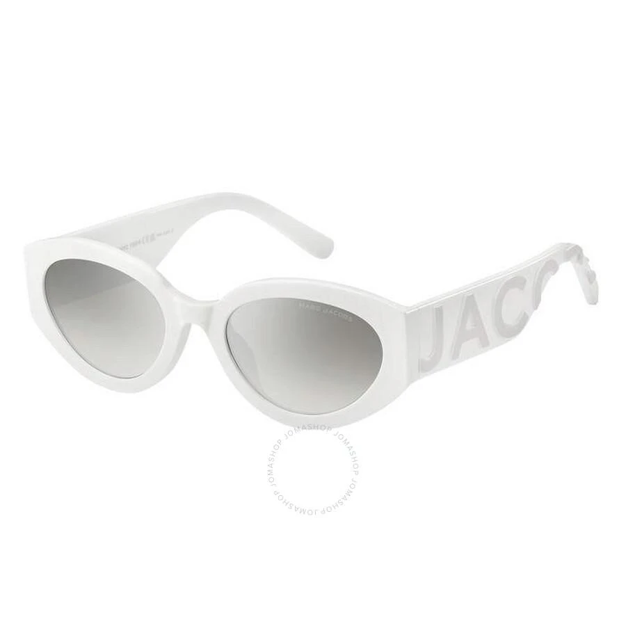 Shop Grey Mirrorshade Silver Cat Eye Ladies Sunglasses MARC  display picture 3
