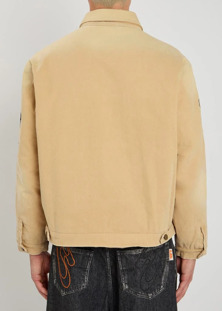Warren Lotas Garage Printed Work canvas jacket 3