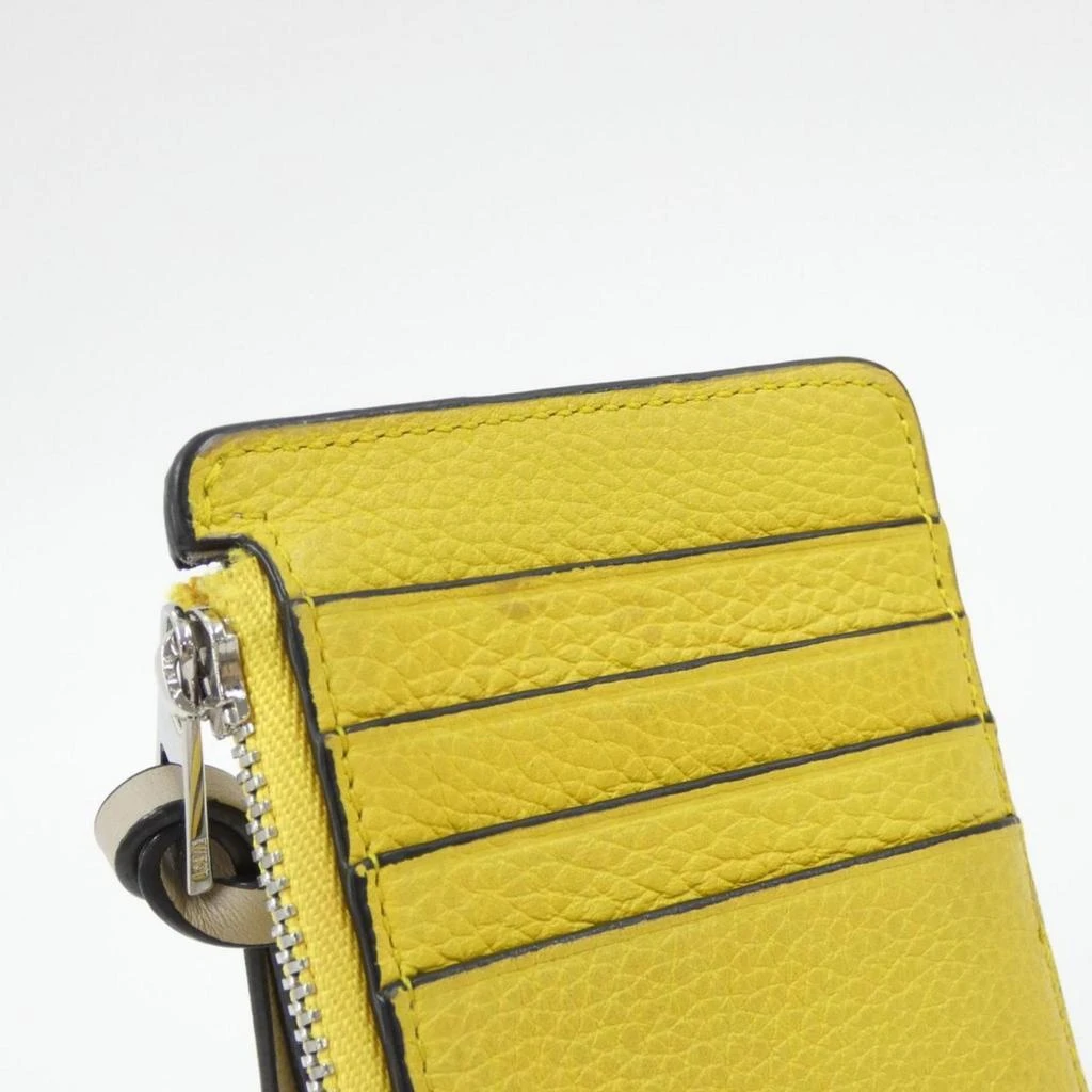 Loewe yellow Leather Coin Purse/Coin Case (Pre-Owned) 6