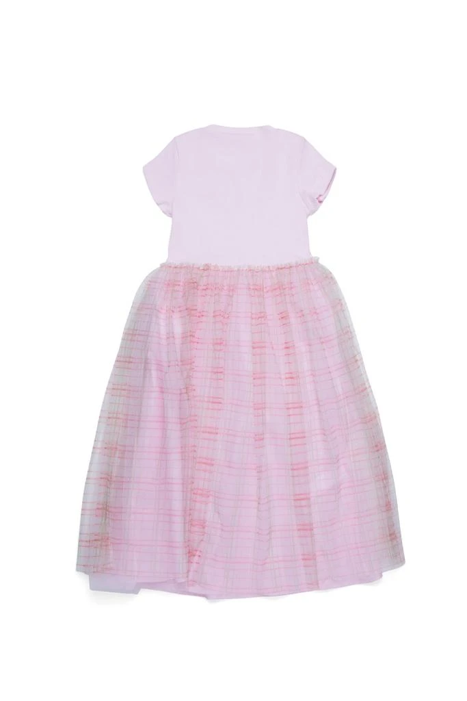 Marni Marni Kids Logo Embroidered Short-Sleeved Dress 2