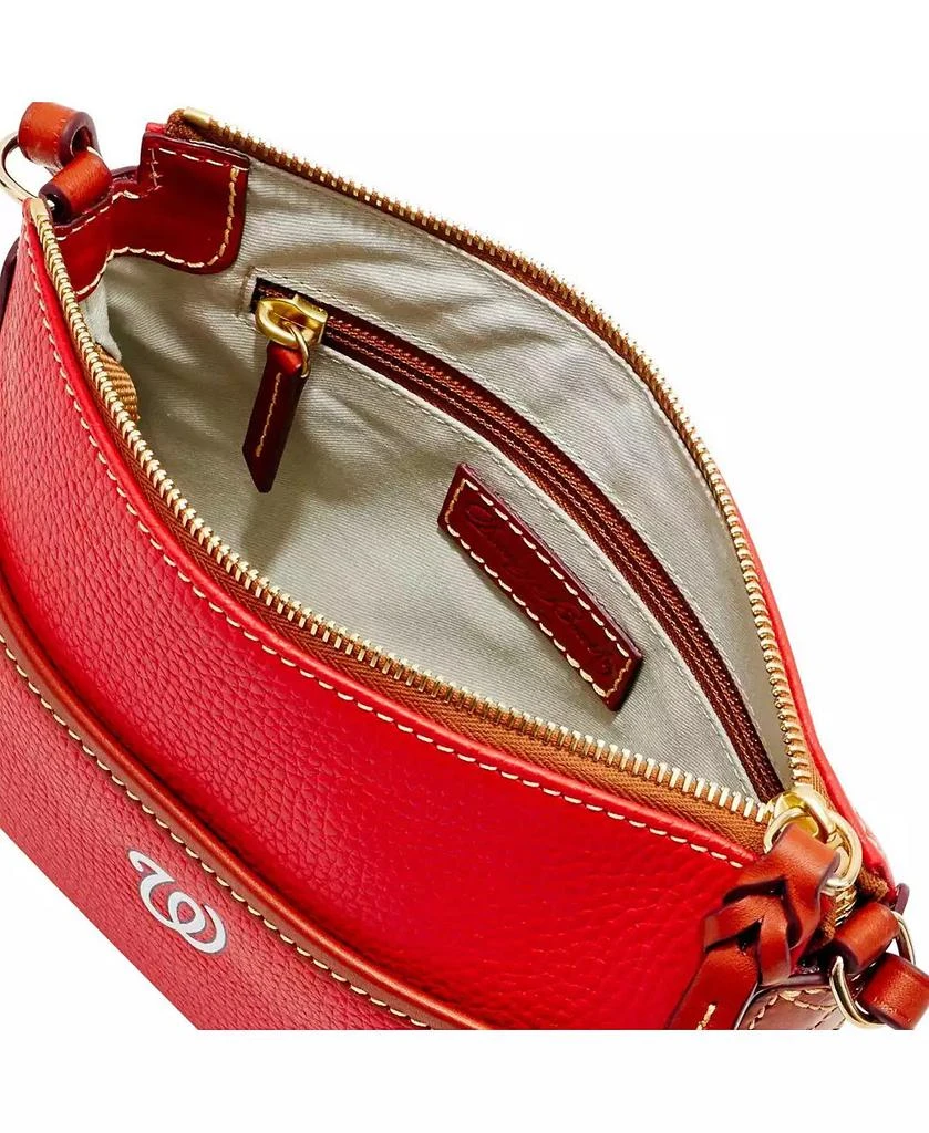 Dooney & Bourke Women's Washington Nationals Pebble Ginger Crossbody 2