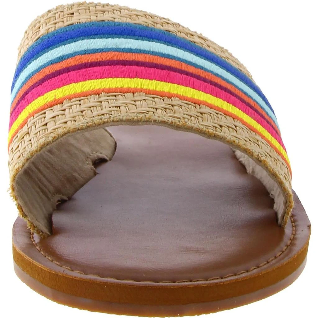 Roxy Kaia Slim Womens Woven Slip-On Slide Sandals 2