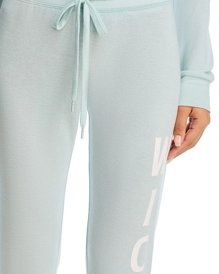 AQUA Long Sleeve Crew Neck Wicked Pajama Set - Exclusive 2