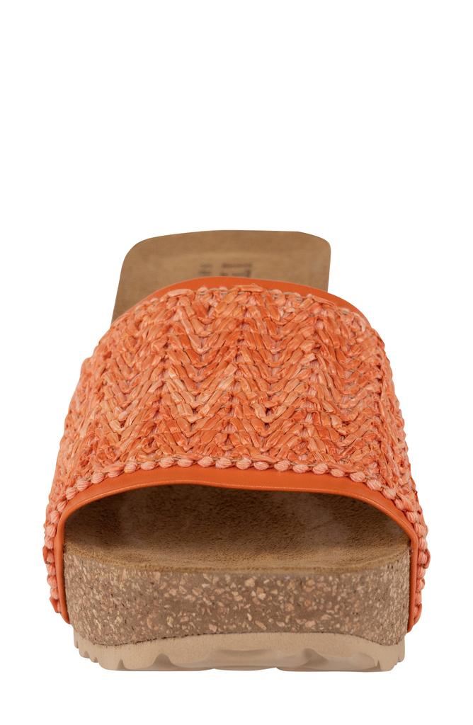 Italian Shoemakers Ibbie Platform Wedge Slide Sandal