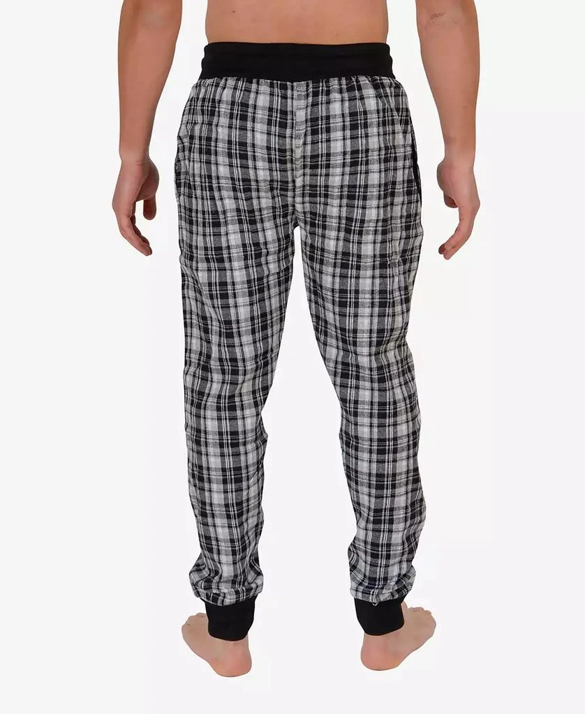 Members Only Men's Flannel Jogger Lounge Pants 3