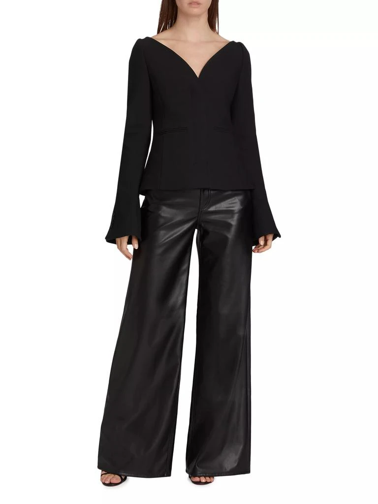 courreges Ellipse Heritage Crepe Tailored Jacket 2