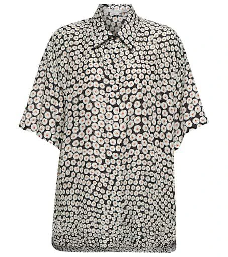 Stella McCartney Floral silk shirt 1