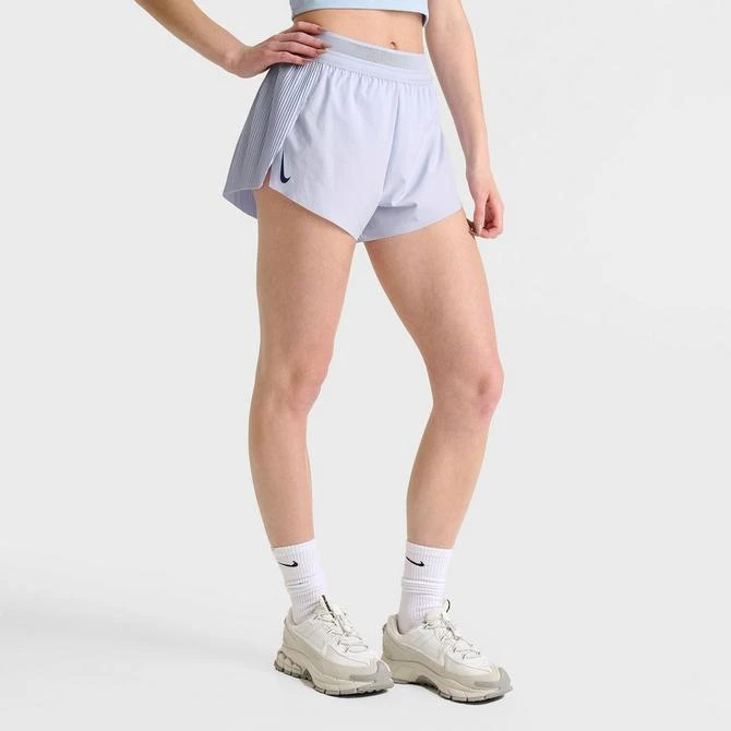 NIKE Women's Nike AeroSwift Dri-FIT ADV Mid-Rise 3 Inch Brief-Lined Shorts 5