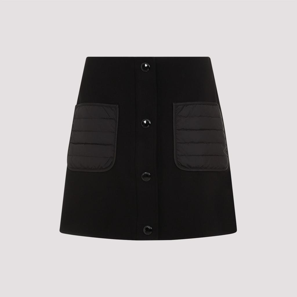 Moncler VISCOSE BLEND MINISKIRT