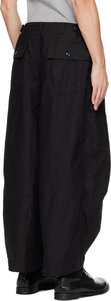 Needles Black H.D. Fatigue Trousers 3