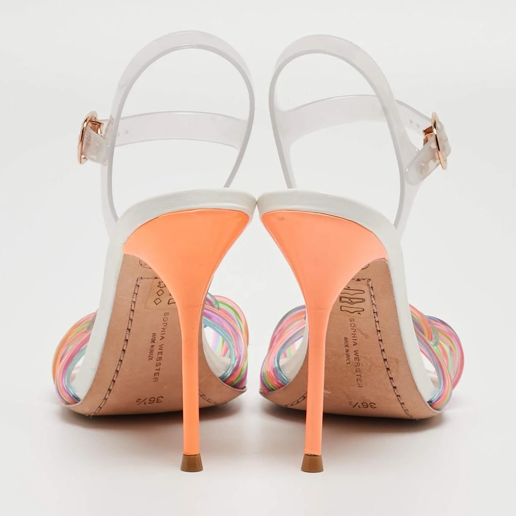 Sophia Webster Sophia Webster Multicolor PVC And Jelly Coralie Ankle Strap Sandals Size 36.5 5