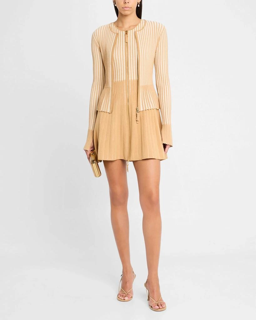 Toccin Priscilla Zip-Front Cardigan 2