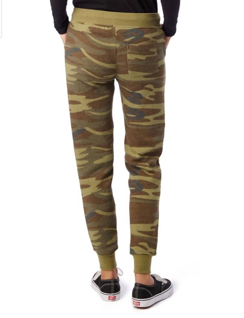 Alternative Fleece Jogger Pant In Camo