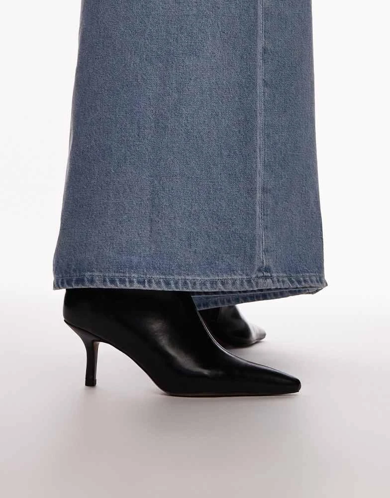 Topshop Topshop Natalia high heeled ankle boots in black 2