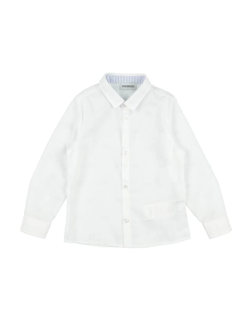 BIKKEMBERGS Solid color shirt