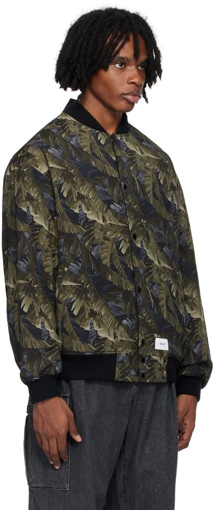 Wtaps Black Team Reversible Bomber Jacket 4